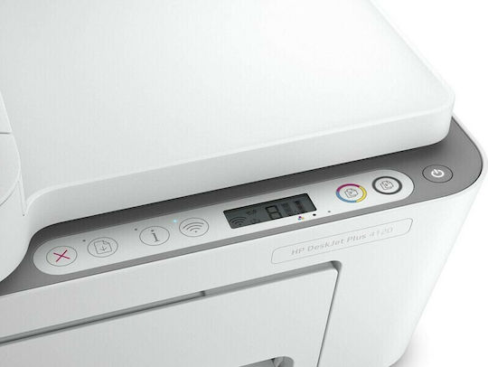 HP Deskjet Plus 4120 Έγχρωμο Πολυμηχάνημα Inkjet με WiFi και Mobile Print