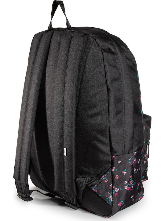 Vans Realm Backpack Junior High-High School School Backpack Black L32xW12xH42cm Beauty Floral Black 1