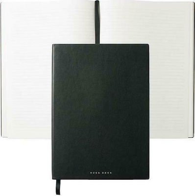 Hugo Boss Notebook A4 Ruled Black