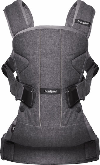 BabyBjorn Ein Klassischer Babytragetuch Grau/Dunkel