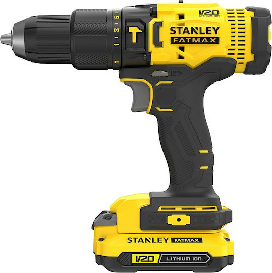 Stanley Fatmax Κρουστικό Δραπανοκατσάβιδο Μπαταρίας 18V 2x1.5Ah