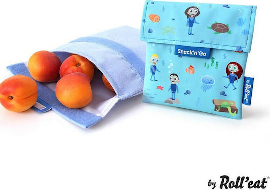 Ecolife Snack n' Go Kids' Lunch Bag 3 Litres Light Blue 16x16x16cm
