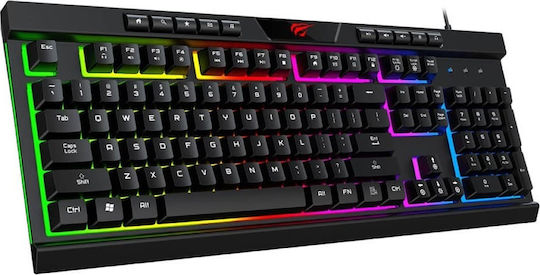 Havit KB500L Gaming Πληκτρολόγιο με RGB φωτισμό (Αγγλικό US)