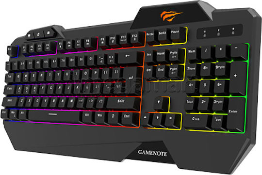 Havit KB488L Gaming Πληκτρολόγιο με RGB φωτισμό (Αγγλικό US)