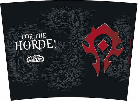 Abysse World of Warcraft - Horde Travel Чаша Термос Пластмасов 355мл Черен