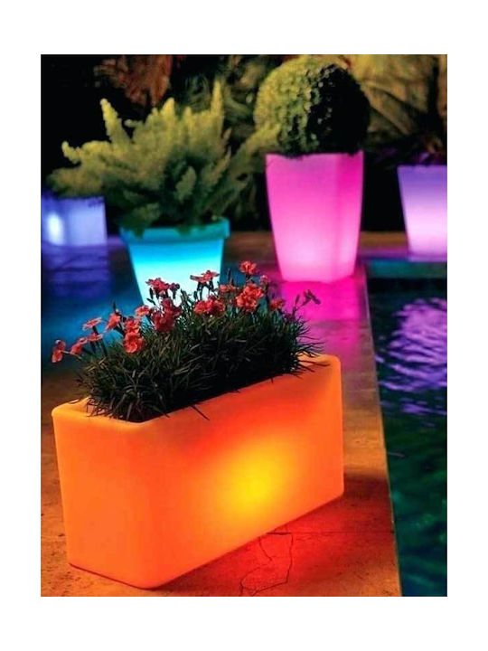 V-TAC VT Ghiveci De Flori Alb 28x28x29 Cm
