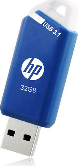 PNY HP x755w 32GB USB 3.1 Stick Μπλε