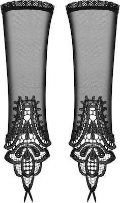 Obsessive Luiza Intriguing Mittens Black