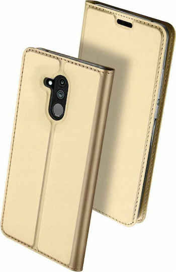 Dux Ducis Skin Pro Book Piele artificială Auriu (Huawei Mate 20 Lite)