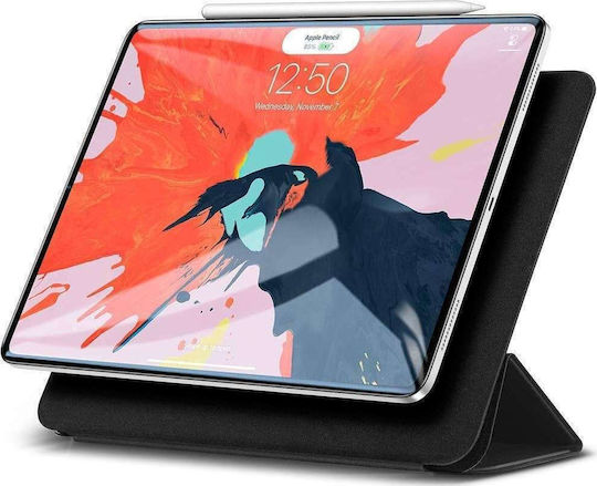 ESR Yippee Flip Cover Δερματίνης Μαύρο (iPad Pro 2018 12.9")