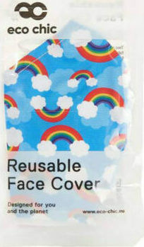 Eco Chic Face Cover Rainbow 1τμχ