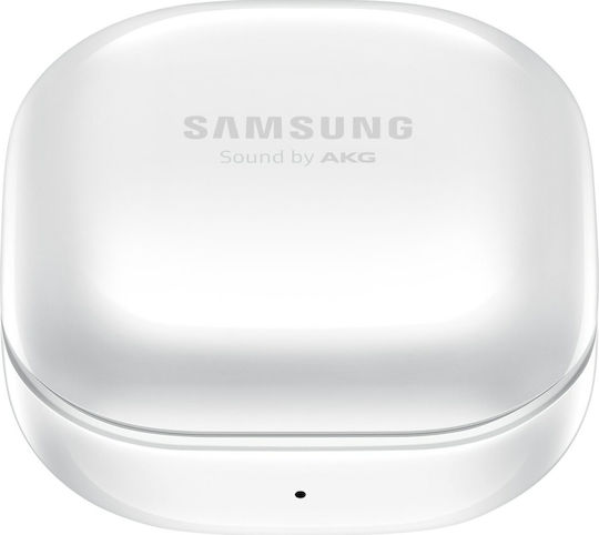 Samsung Galaxy Buds Live Bluetooth Handsfree Ακουστικά με Αντοχή στον Ιδρώτα και Θήκη Φόρτισης Mystic White