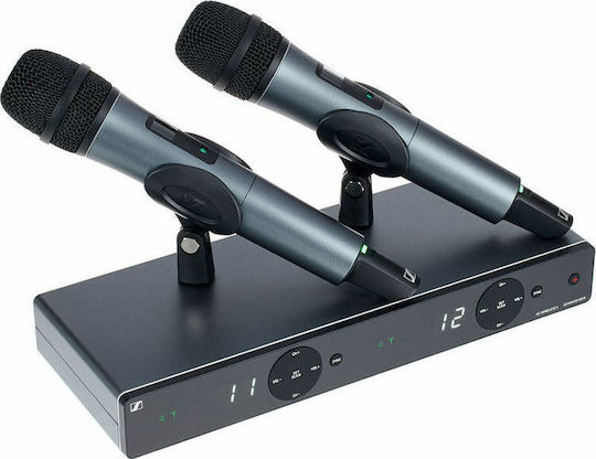 Sennheiser XSW 1-835 Dual B-Band Vocal Set Wireless Δυναμικό Microphone Handmade for Vocals