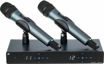 Sennheiser Wireless Dynamic Microphone XSW 1-825 Dual B-Band Vocal Handheld Voice