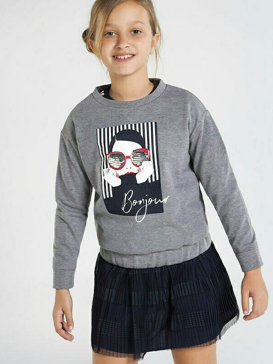 Mayoral Kinder Sweatshirt Gray