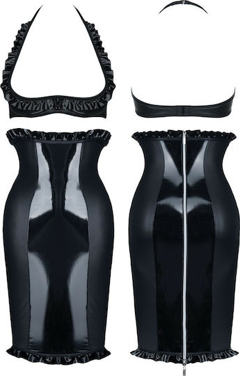Demoniq Danika Σετ Skirt & Bra Set Μαύρο