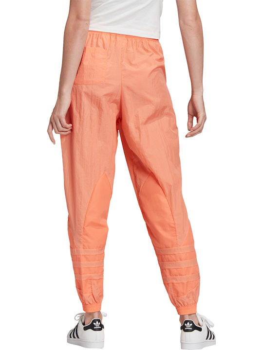 Adidas Big Logo Track Damen-Sweatpants Rosa