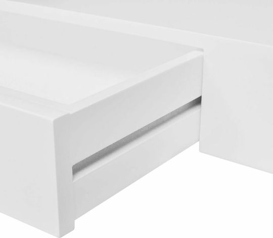 White Shelf 80x25x8cm