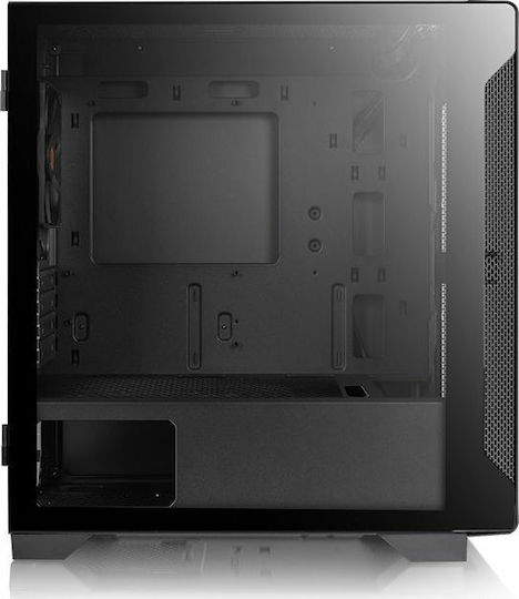 Thermaltake S100 Tempered Glass Micro Chassis Gaming Micro Tower Computer Case With Side Window Snow Edition