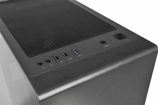 Thermaltake S100 Tempered Glass Micro Chassis Gaming Micro Tower Computer Case With Side Window Snow Edition