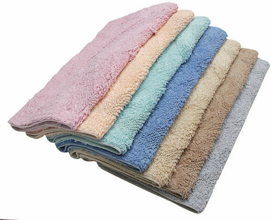 Sunshine Bath Mat Cotton 101-6 101-6-aqua Aqua 50x80cm