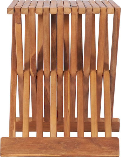 Дървена Външна Табуретка 40x32x45см
