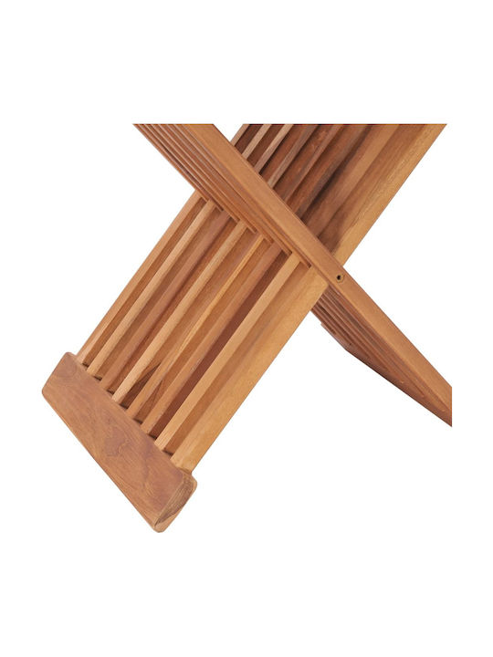 Дървена Външна Табуретка 40x32x45см