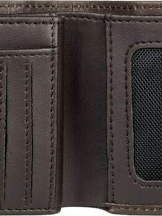 Mack 2 Medium Δερμάτινο Ανδρικό Πορτοφόλι Καφέ