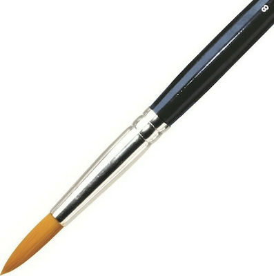 Giotto Series 500 Taklon Round Paint Brush Νο 8 Στρογγυλό No8