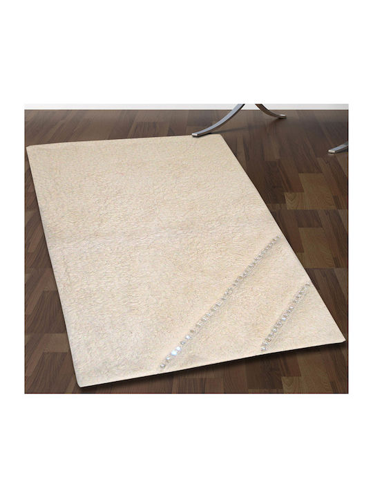 San Lorentzo Bath Mat Cotton Diamond 2105 Ecru 50x80cm