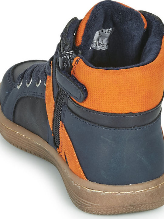 Lowell Παιδικά Sneakers High Μπλε