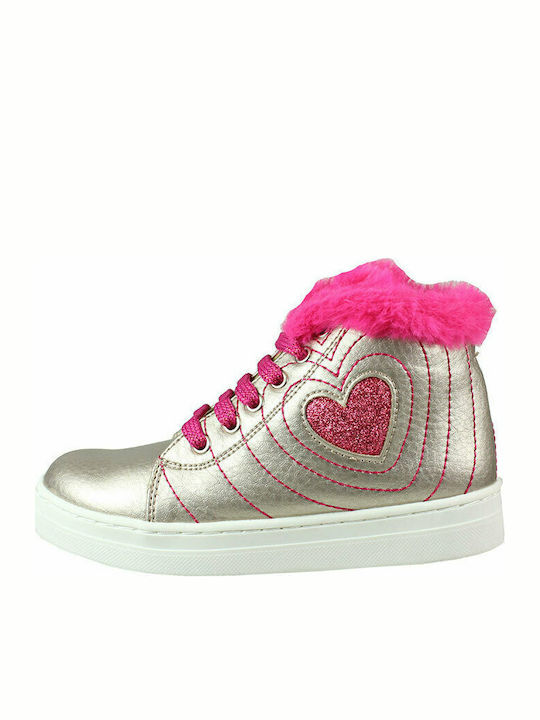 Kids Sneakers High Anatomic Gold