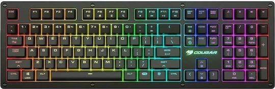 Cougar Puri RGB Gaming Mechanical Keyboard with Cherry MX Blue Switches and RGB Lighting (English US)