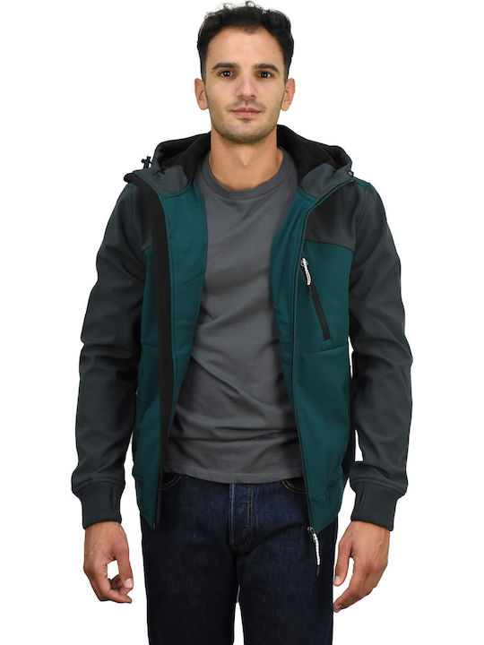 Emerson Ανδρικό Χειμωνιάτικο Μπουφάν Bomber Forest Green