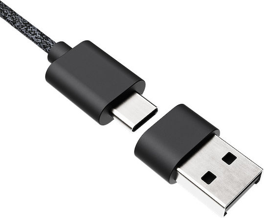 Logitech Zone Wired On Ear Multimedia Ακουστικά με μικροφωνο και σύνδεση USB-C / USB-A σε Γκρι χρώμα
