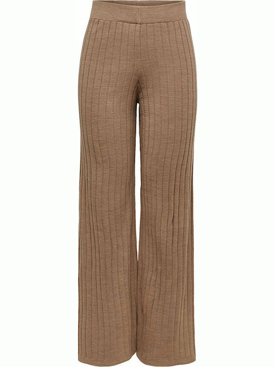 Tessa Damen Hoch tailliert Stoff Hose Coconut