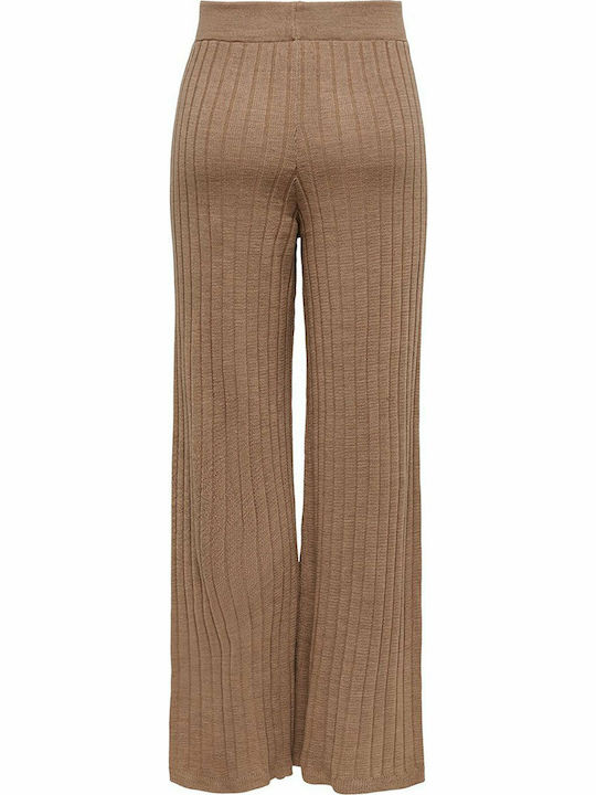 Tessa Damen Hoch tailliert Stoff Hose Coconut