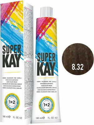 Kepro Kay Super Vopsea de Păr 8.32 Blond bej deschis 180ml