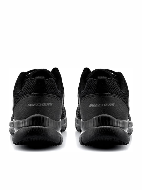 Engineered Mesh Lace-Up Damen Sneakers Schwarz