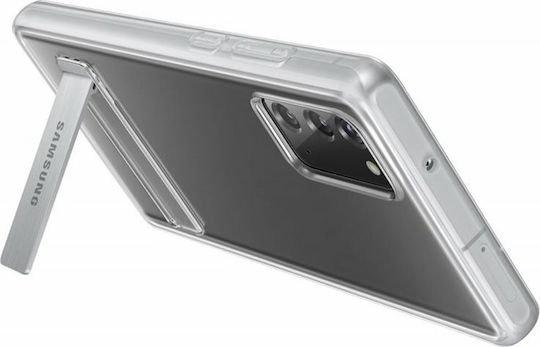Samsung Clear Standing Cover Umschlag Rückseite Kunststoff Transparent (Galaxy Note 20)