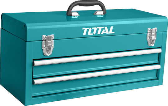 Total Metallic Tool Carrier with 2 Drawers W52xD21.8xH24.3cm