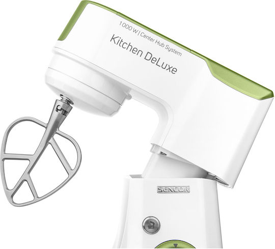 Sencor Stand Mixer 1000W with Stainless Mixing Bowl 4.5lt