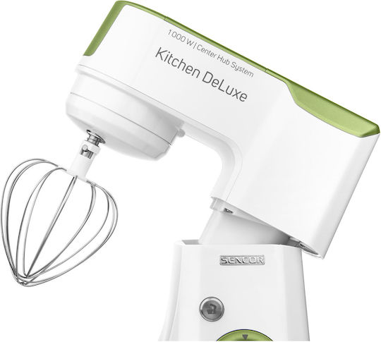 Sencor Stand Mixer 1000W with Stainless Mixing Bowl 4.5lt