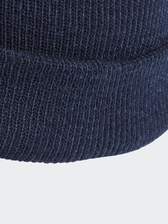 Adicolor Cuff Ribbed Beanie Cap Navy Blue