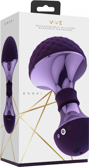 Vive Enoki Vibrator Masaj 12.5cm Violet