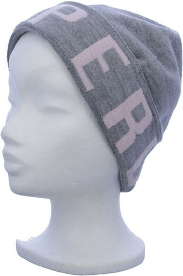 Urban Logo Beanie Beanie Knitted in Gray color