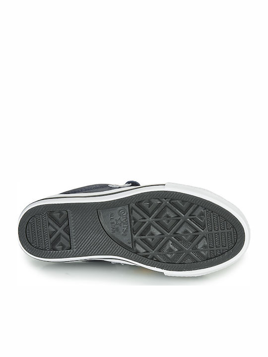 Star Player OX 3V L Παιδικά Sneakers Ανατομικά με Σκρατς Μπλε