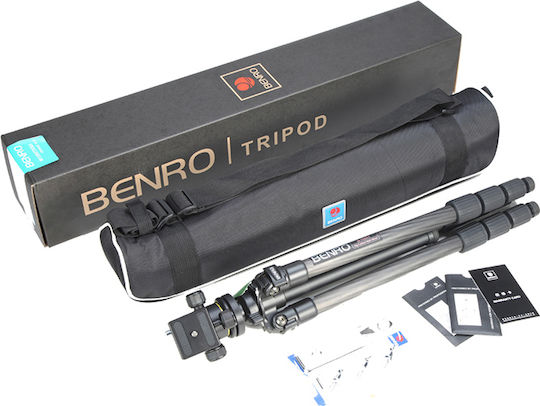 Benro Camera Tripod Quick Lock with Spherical Head up to 158.5cm and Maximum Load 6kg