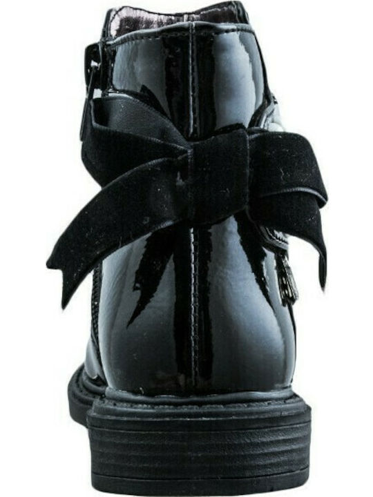 Kids Boots with Zipper Black