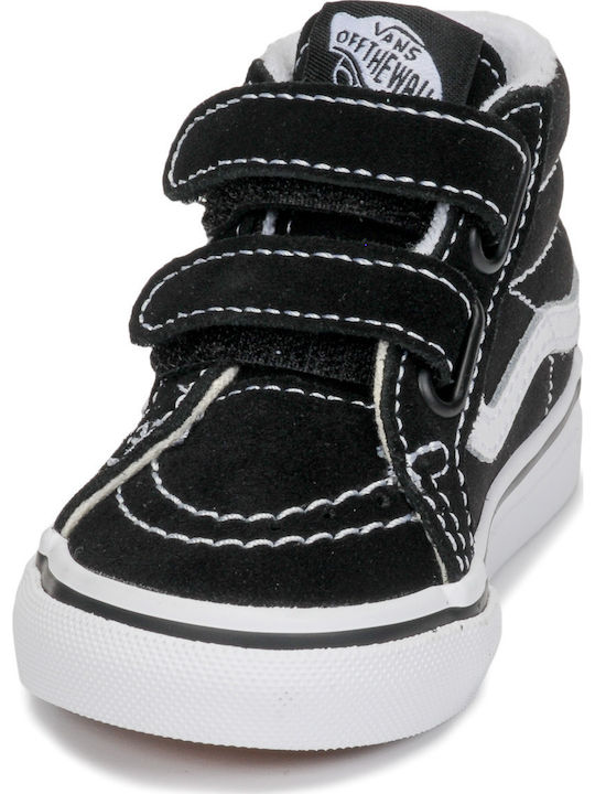 Td Sk8-Mid Reissue V Παιδικά Sneakers High με Σκρατς Μαύρα